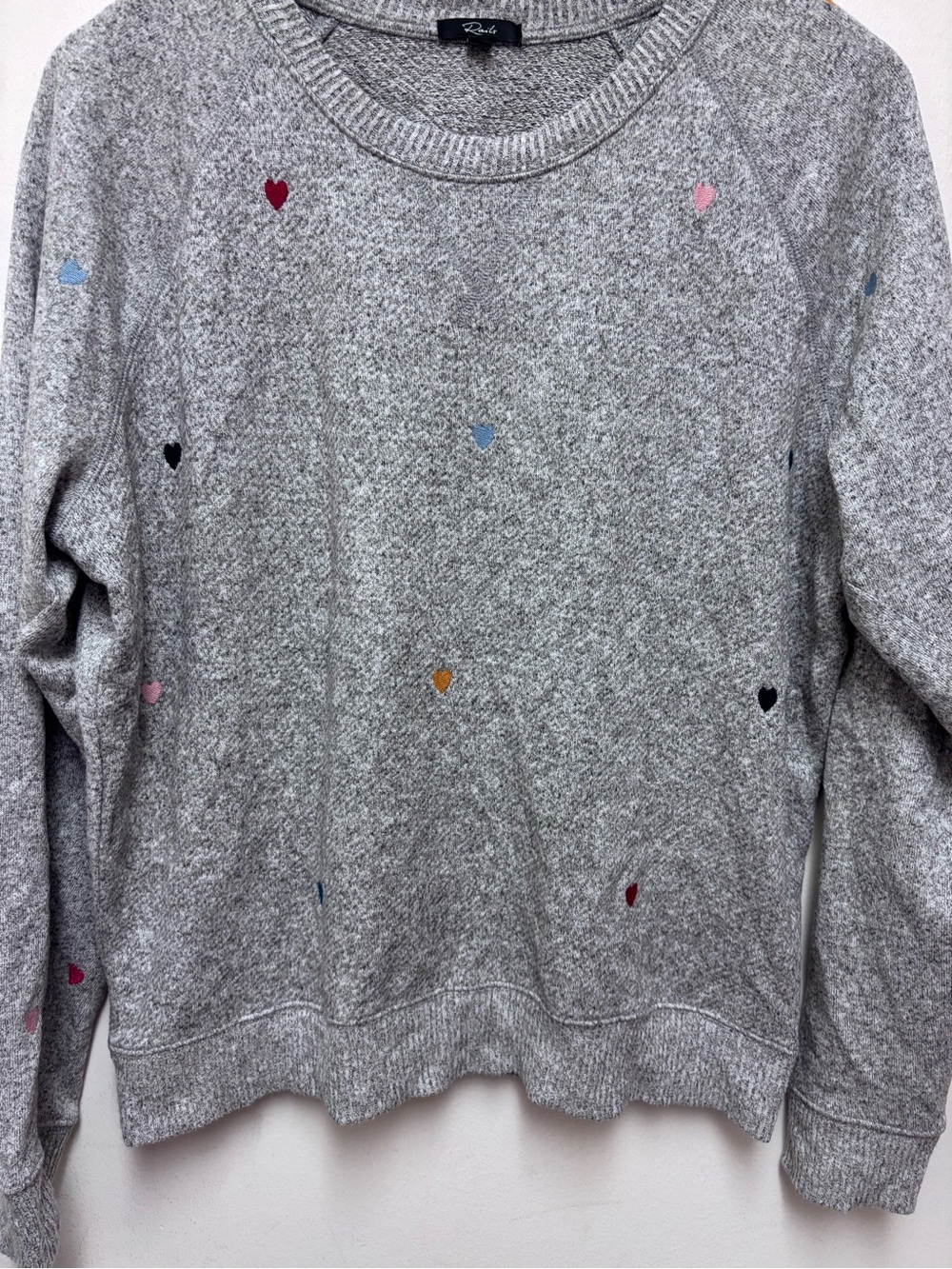 Rails Mika Heart Embroidery Sweatshirt - Picture 7 of 12